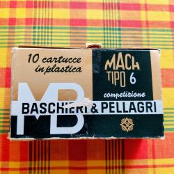 Baschieri-Pellagri calibre 12 n&deg; 8 nickel&eacute;.