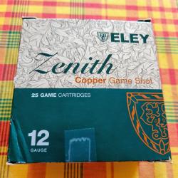 Eley Z&eacute;nith Fibre calibre 12 , 32 grammes n&deg;5 .
