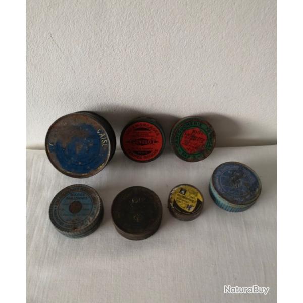 Bo�tes anciennes amorce plomb