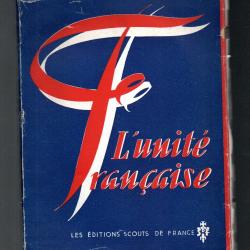 l'unit&eacute; fran&ccedil;aise les scouts de france 1944 publication WWII rare