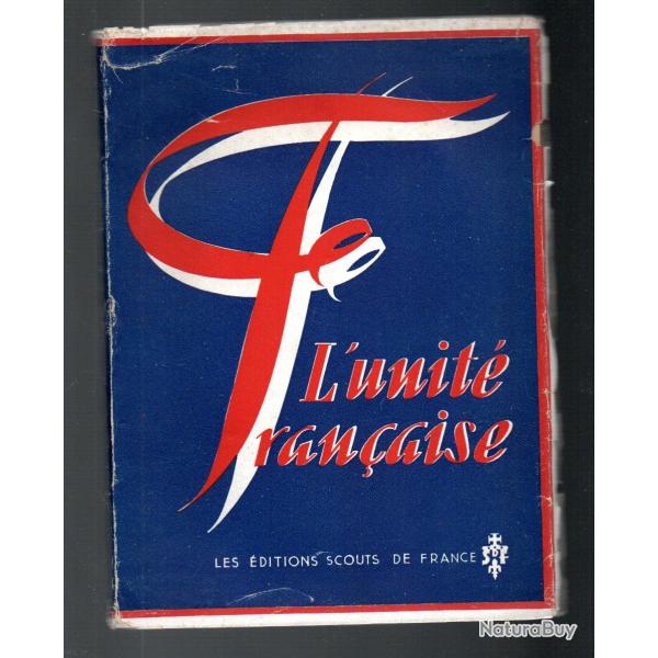 l'unit� fran�aise les scouts de france 1944 publication WWII rare