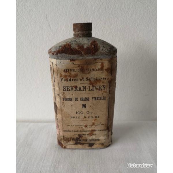 Bidon ancien vide