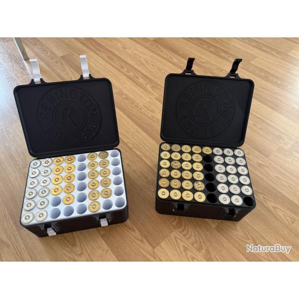 Vends deux bo�tes de rangement pour cartouches de 12 imprimees en PLA