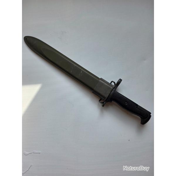 Ba�onnette US M1905 / M1 Garand UFH - Fourreau USN MK1 - WWII - Originale