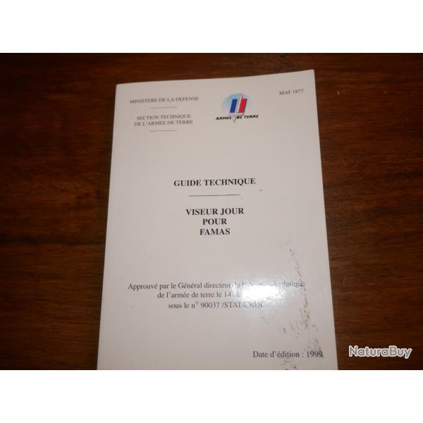 Manuel du Viseur Jour pour FAMAS (AIMPOINT)