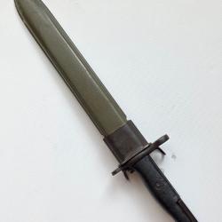 Ba&iuml;onnette US M1 Garand dat&eacute;e 1918 - Fourreau USI - Seconde Guerre mondiale