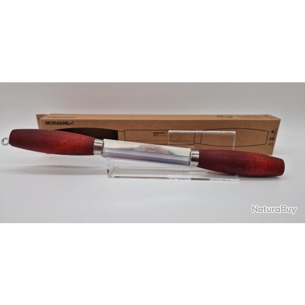 Ecorceur 2 mains MORAKNIV red