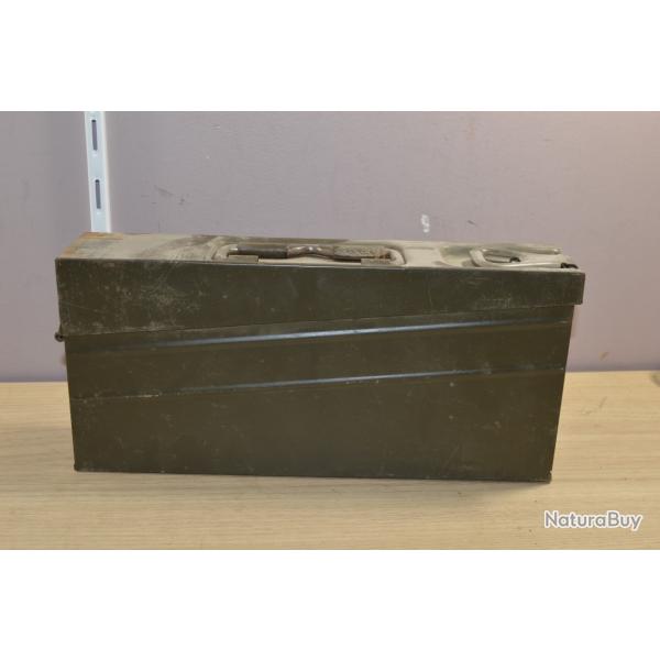 caisse tch�que Munition surplus Militaire Box M�tal Post WWII (2)