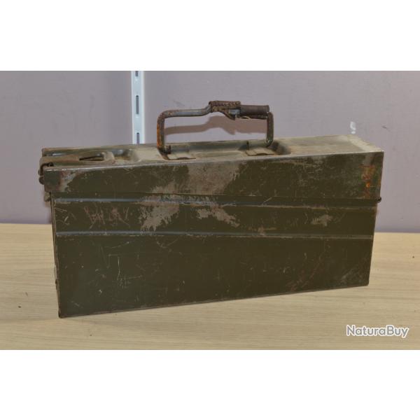caisse tch�que Munition surplus Militaire  Box M�tal Post WWII (4)