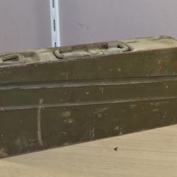 caisse tch&egrave;que Munition surplus Militaire  Box M&eacute;tal Post WWII (9)