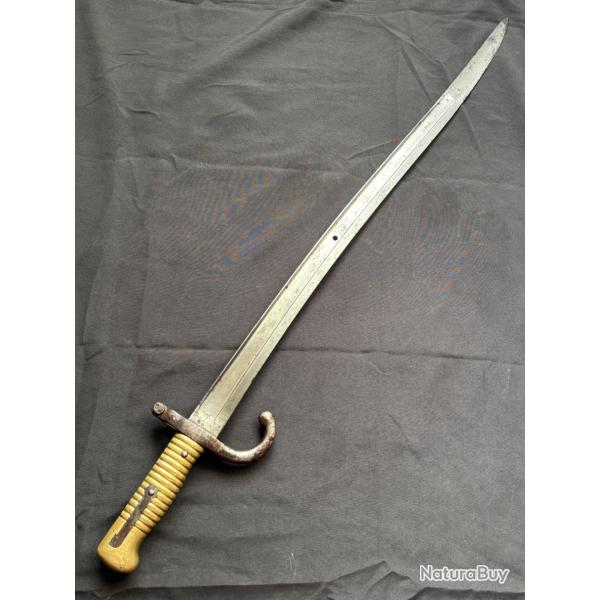 Ba�onnette fran�aise Chassepot 1866 (2)