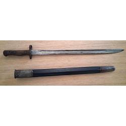 BAIONNETTE LEE ENFIELD 1907 avec fourreau TBE