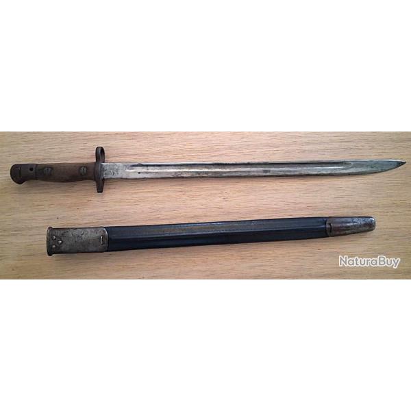 BAIONNETTE LEE ENFIELD 1907 avec fourreau TBE