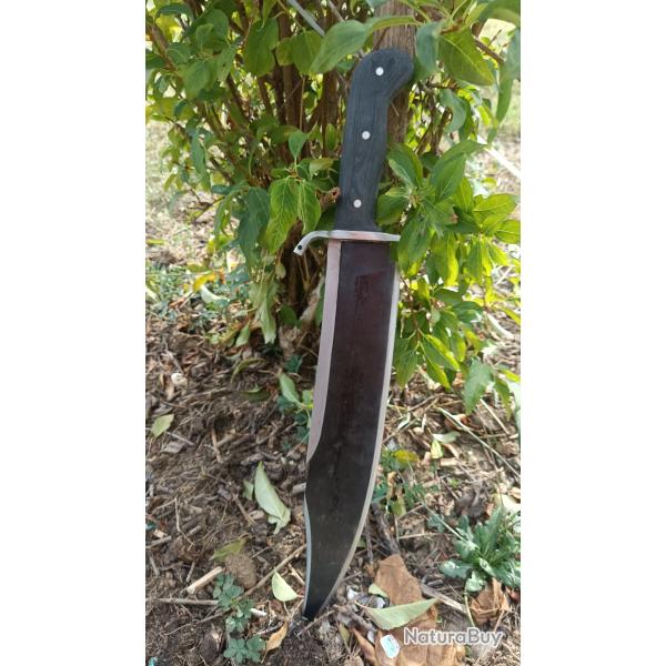 �norme couteau n�palais de travail Artisanal DBAD KHHI Jim Bowie avec deux �tuis