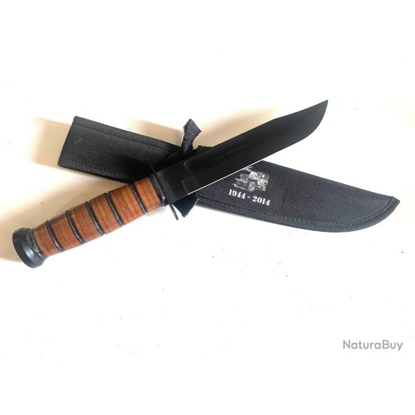Ancien couteau poignard de combat US repro Ka-bar ww2