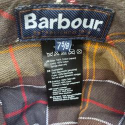 Casquette plate Barbour Crieff - Tweed style anglais - Taille 7 5/8 - Tr&egrave;s bon &eacute;tat