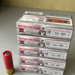 lot de 20 boites de slug winchester / remington