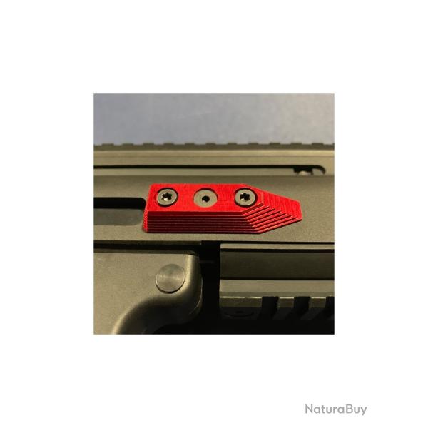 Maxx Model Supports CNC rouge pour canon externe VFC SCAR-L/H airsoft