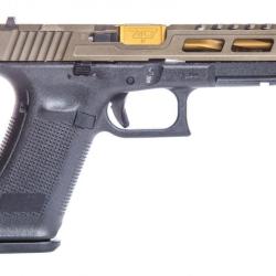 Promo Jusqu'au 30/07/2026 GLOCK 17 GEN5 ZAFFIRI CUSTOM - RMR - MIDNIGHT BRONZE