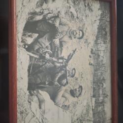 Petit cadre photographie militaire soldat sptembre 1941 ww1 premiere guerre mondiale