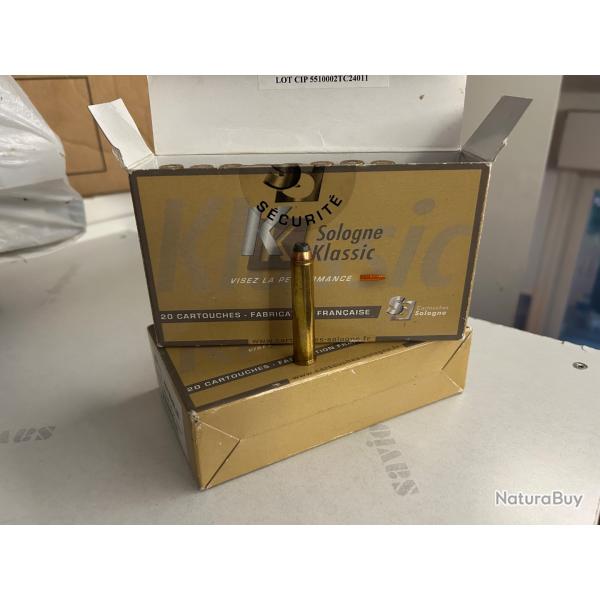 Munitions SOLOGNE klassic cal.444 t�te creuse 240gr
