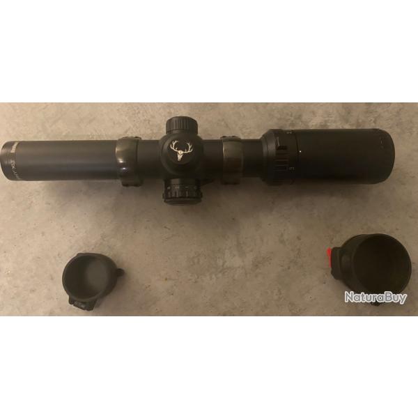 Lunette Bushnell Trophy XLT 1-4x24 avec montage EAW