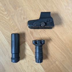 Lot accessoires airsoft