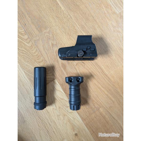 Lot accessoires airsoft