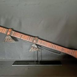 BELLE &Eacute;P&Eacute;E AFRICAINE KASKARA DU SOUDAN, XIX SI&Egrave;CLE, SUDANESE SWORD