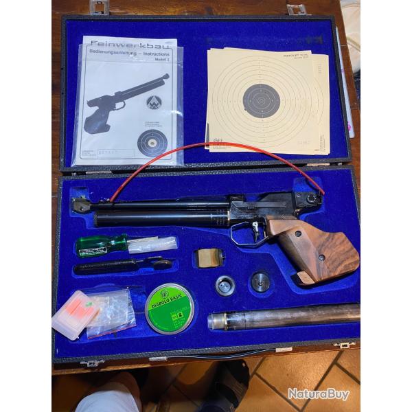 Pistolet de Tir Sportif � air comprim� CO2 Feinwerkbau mod�le 2