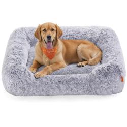 Panier pour chien lit pour animaux 71 x 55 x 18 cm coussin canap&eacute; rembourrage doux bords sur&eacute;lev&eacute;s