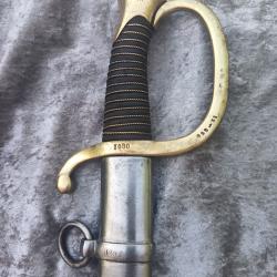 SABRE ARTILLEUR TROUPE 1829