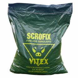 Attractant sanglier Vitex Scrofix en poudre - sac de 25 kg