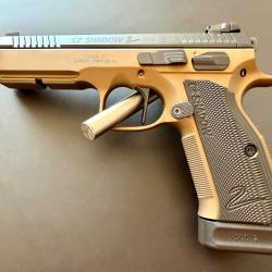 CZ Shadow 2 Cerakote bronze