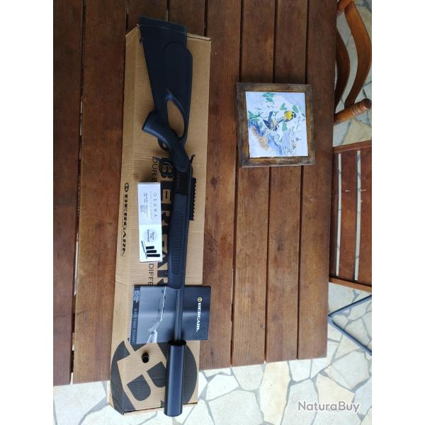 Vend lot Bergara BA13 Trou de pouce 222 rem + silencieux 222 Osuma + munitions
