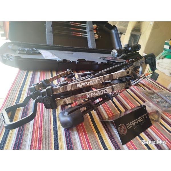 Barnett Explorer XP405 neuf - Jamais utilis�e - Mallette + 6 fl�ches + 6 pointes de chasse