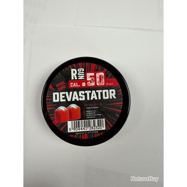 Devastator cal .50 - Razor-Gun - bo�te de 30