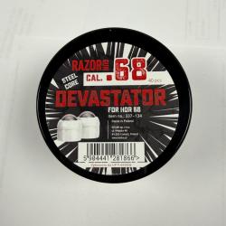 Devastator cal .68 (pour HDR 68) - RAZOR GUN - bo&icirc;te de 40