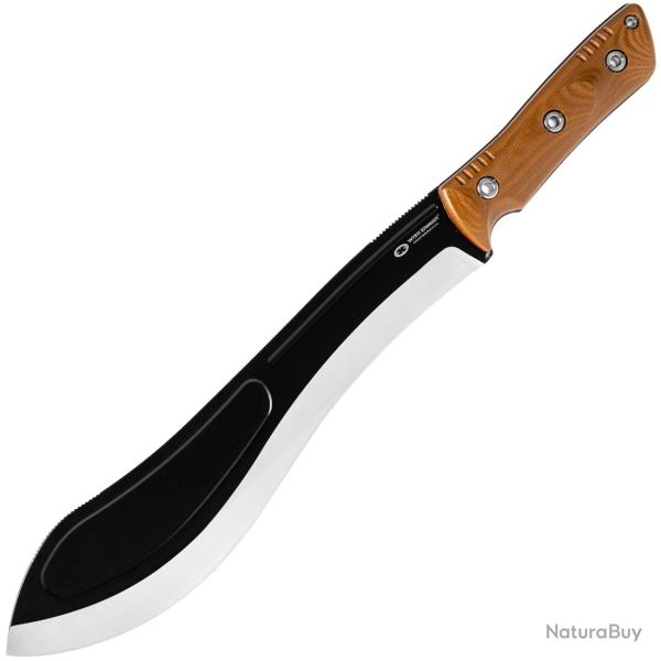 Couteau lame fixe WITHARMOUR Beluga L 1095 Micarta