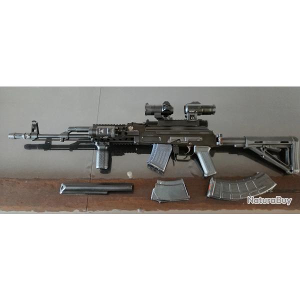 Carabine WBP Jack 16.3" (Type AK47 / AKM) - 7.62x39 - Pack Tactique Magpul