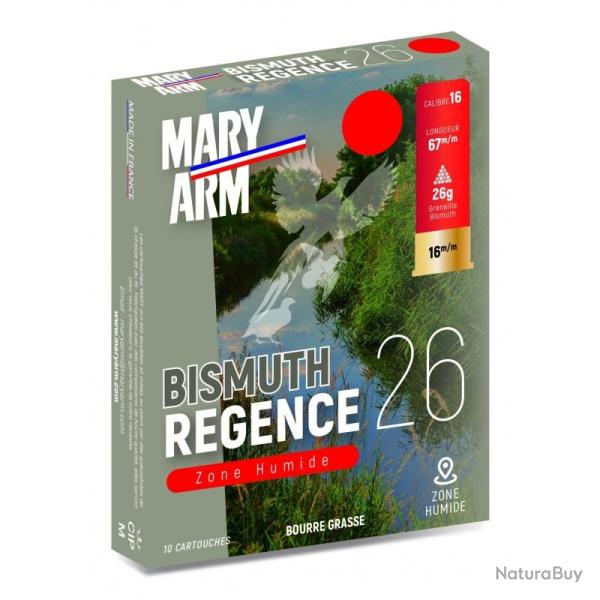 Cartouches MARY ARM BISMUTH REGENCE 26 - Cal:16/67 - 26gr - BG - X10 6