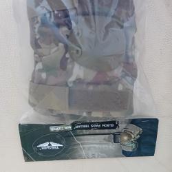 Genouill&egrave;re de combat Multicam TEESAR