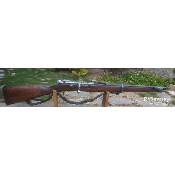 Carabine de cavalerie Steyer Kropatschek mod:1886 monomatricule