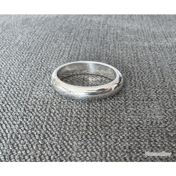 Anneau neuf argent massif - taille 51 - bague