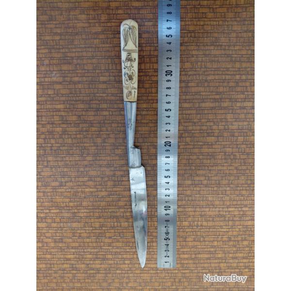Tr�s ancien et tr�s grand couteau Vendetta Corse