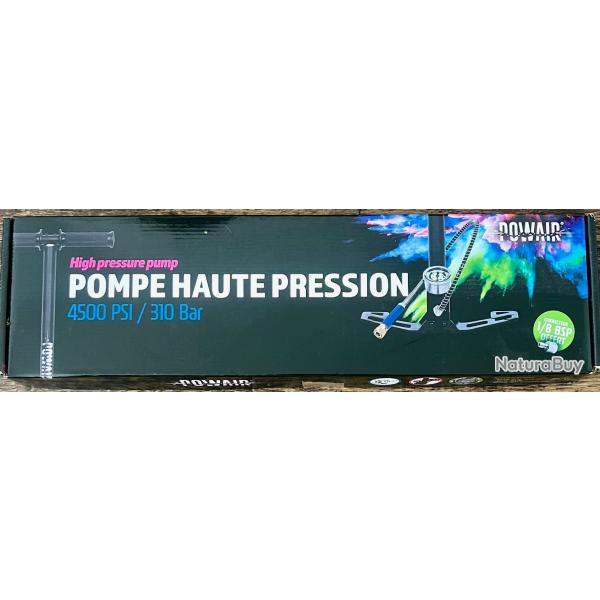Pompe PCP haute pression 4500 psi - 310 bar Powair NEUVE