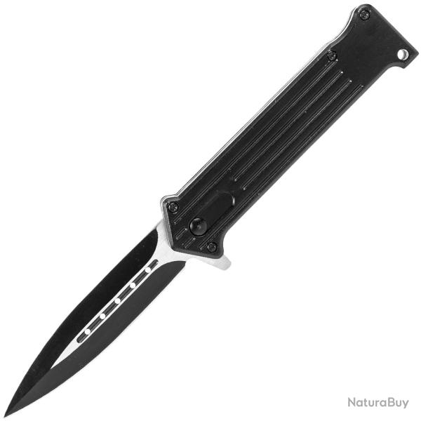 Couteau pliant - ELITE EDGE Dagger Linerlock NOIR EE10970BK