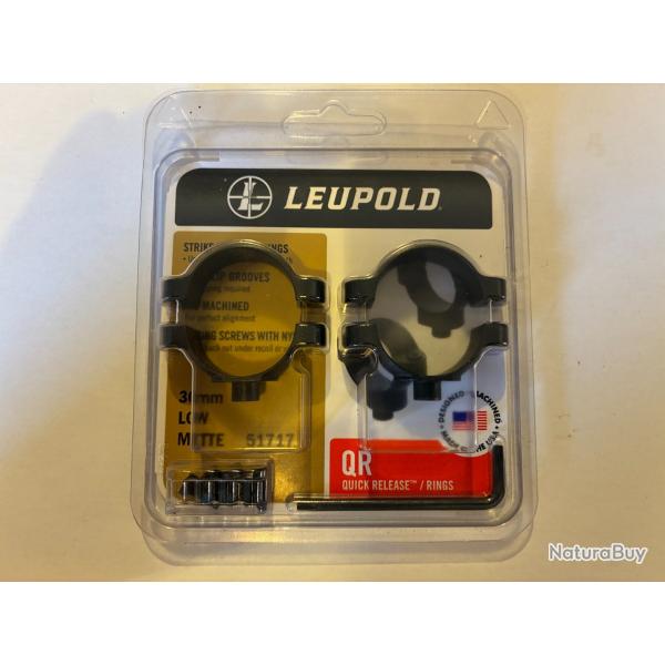 Colliers LEUPOLD QR Low Noir mat