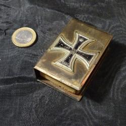 &eacute;tui de protection WW1 pour boite d'allumettes WW1 allemand artisanat de tranch&eacute;e/foyer