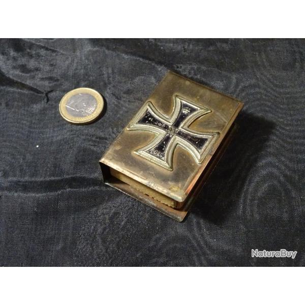 �tui de protection WW1 pour boite d'allumettes WW1 allemand artisanat de tranch�e/foyer